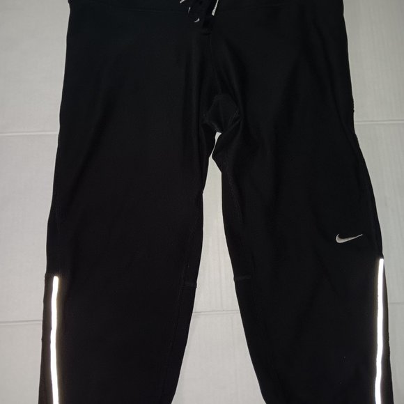 NIKE RUNNING  DRI FIT WOMEN'S MIXED 2PC ACTIVEWEAR LEGGINGS & CAPRIS - Picture 11 of 16